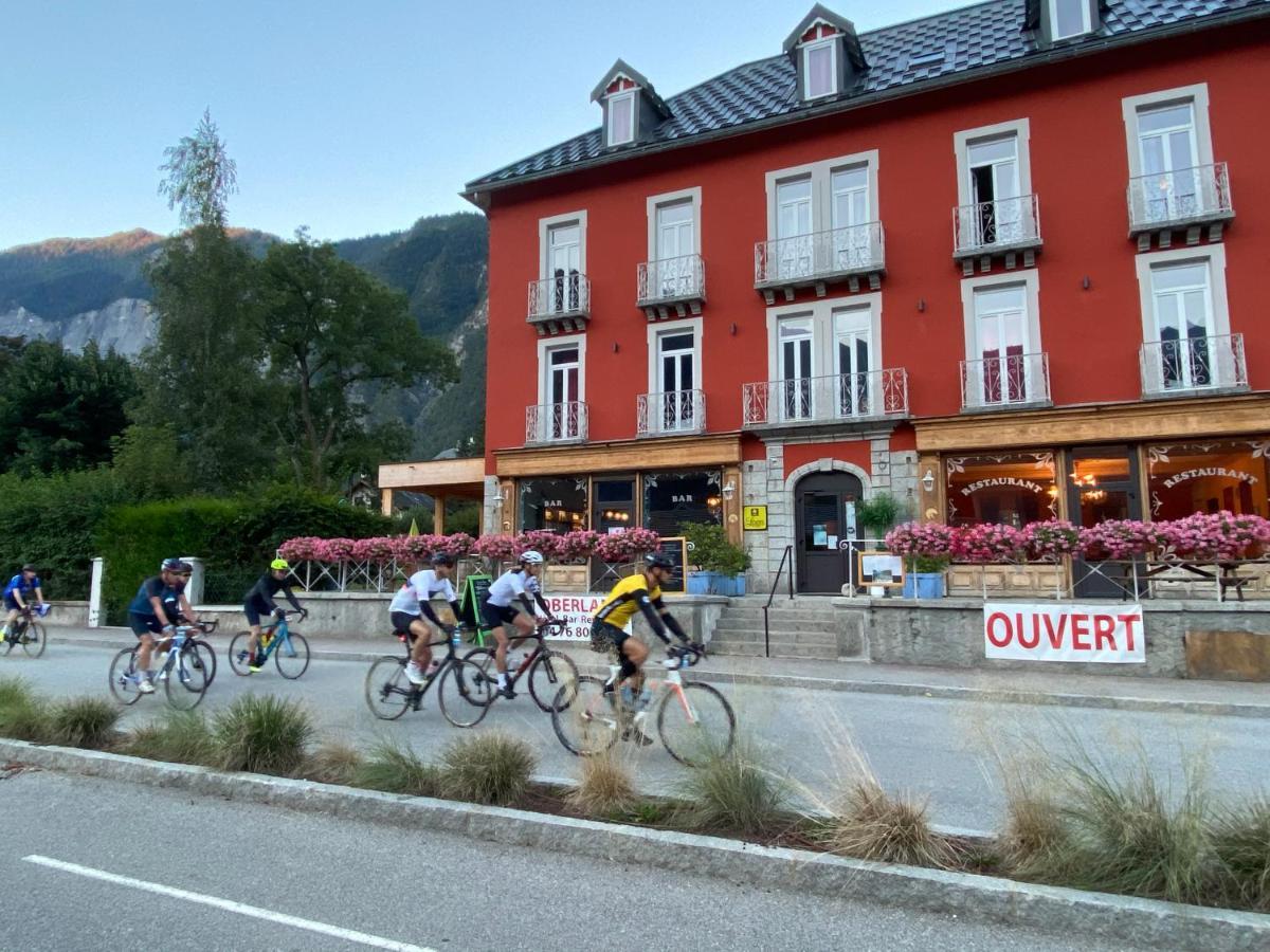 hôtel oberland Le Bourg-dʼOisans Exterior foto
