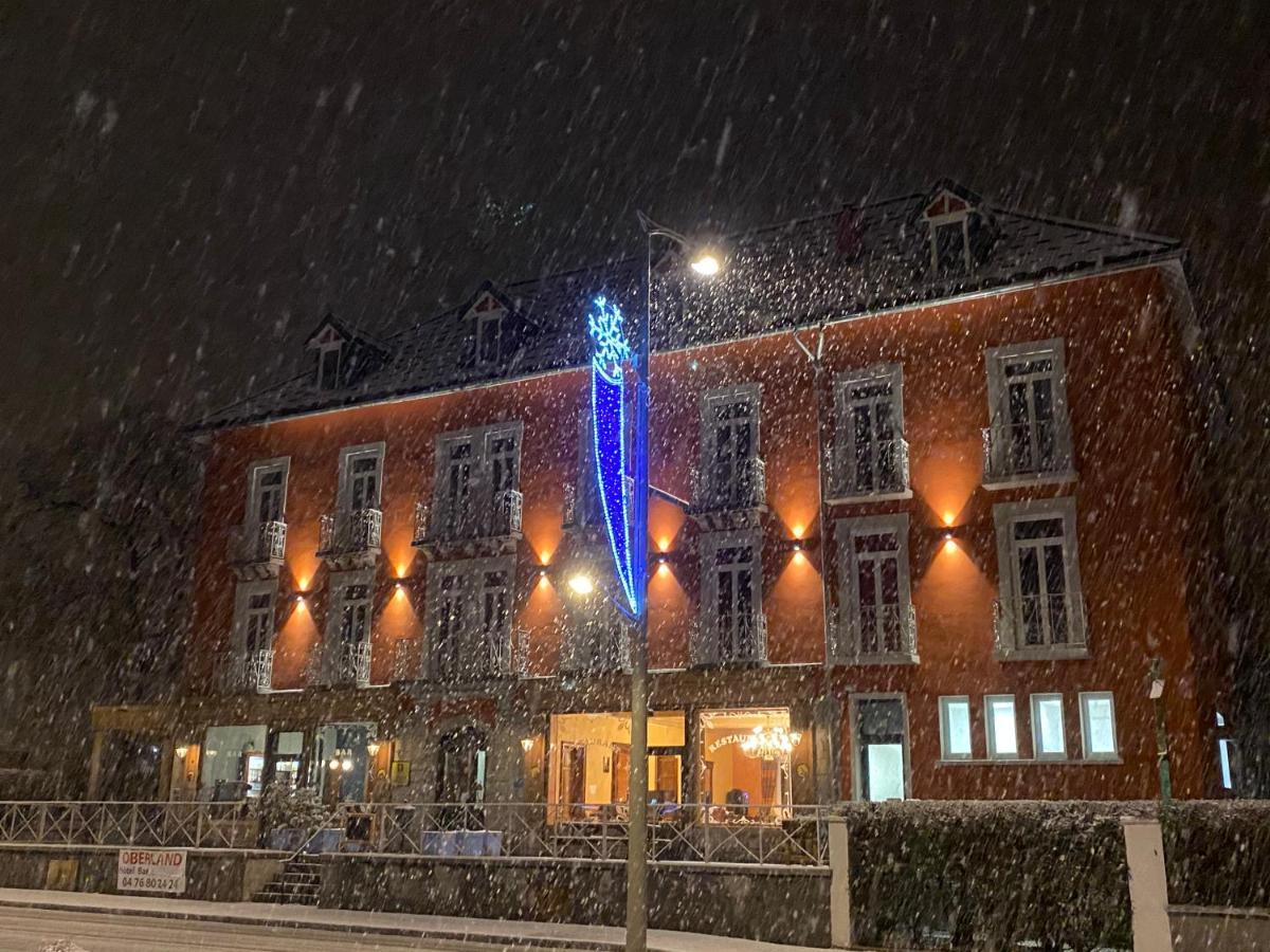 hôtel oberland Le Bourg-dʼOisans Exterior foto